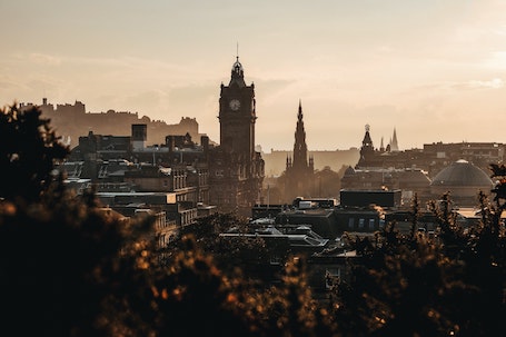 edinburgh city view