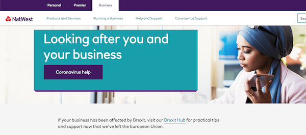 natwest business bank homepage